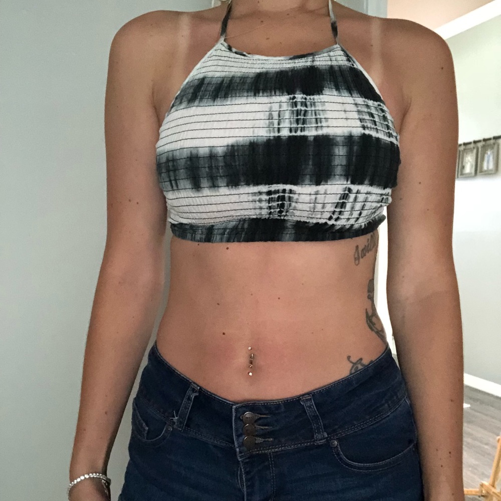 Halter crop top / bikini top!